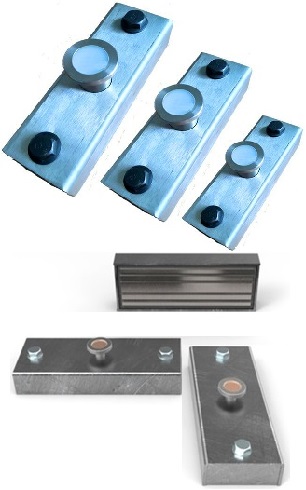 آهنربای شاتر مگنت - برای قالب بندی بتن پیش ساخته